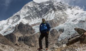 Ferran Latorre llega al Campo Base del Makalu, la quinta montaña más alta del planeta