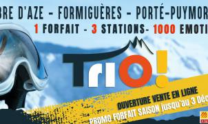 Trio Pyrénées promociona su forfait de temporada para esquiar en tres estaciones por 415 euros