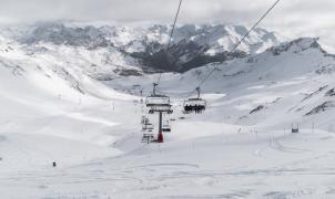 Imágenes de la nevada en las estaciones de esquí de Aramón