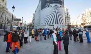 Grandvalira congrega a los esquiadores en pleno centro de Madrid
