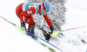 Stefano Gross consigue su primera victoria por los pelos en el slalom de Adelboden