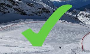 Las autoridades suizas dan luz verde a los descensos en el glaciar de Zermatt-Cervinia