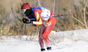 Imanol Rojo logra un buen 21 puesto de la prueba de Skiathlon 15x15Km de los JJOO Beijing 2022