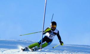 El esquiador Juan del Campo, frente a una de las carreras más importantes de su vida