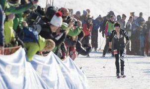 Kilian Jornet y Laura Orgué, ganan el Campeonato del Mundo de Esquí de Montaña de Vertical Race