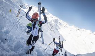 Kilian Jornet más lider al finalizar segundo en la penúltima prueba de la Copa del Mundo de Esquí de Montaña
