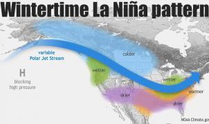 La NOAA emite aviso de La Niña para el próximo invierno, ¿Cómo nos afectará?