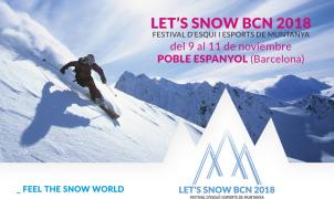 Let’s Snow Barcelona vuelve el próximo noviembre con el lema "Feel The Snow Word"