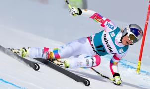 Lindsey Vonn gana en Saint Moritz ampliando su leyenda