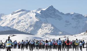 Más de 700 esquiadores de fondo participan en la 44 edición de la  Marxa Beret