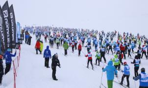 La 41º edición de la Marxa Beret de esquí de fondo se presenta con mucha nieve y gran ambiente