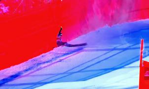 Las imágenes de la impactante caída de Mikaela Shiffrin en el descenso en Cortina d'Ampezzo