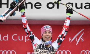 Puchner da la sorpresa y se adjudica el último descenso femenino en St. Moritz