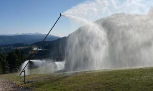 Las estaciones de FGC tienen el agua suficiente para producir nieve toda la temporada de esquí