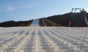 Las pistas de esquí artificiales ganan terreno en toda Europa