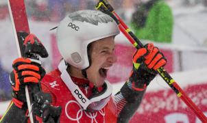 El suizo Marco Odermatt logra, por fin, el oro olímpico en el slalom gigante