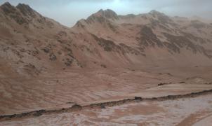 El polvo del desierto del Sáhara llega hasta las estaciones de esquí de los Alpes