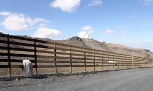 Sierra Nevada protege su nieve con dos nuevos paravientos