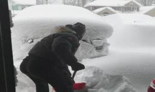 Récord histórico nieve en Estados Unidos con 165 cm en apenas 48 horas en Pensilvania