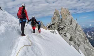 Un hombre y una mujer mueren en la primera avalancha del año en Chamonix