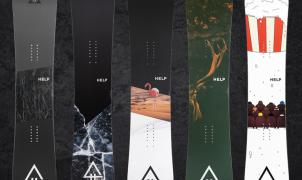 La marca española Help Snowboards lanza nueva colección a pesar del covid 