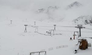 Primeras nevadas y bajas temperaturas en los Alpes y pueden continuar unos días más