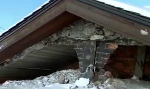 Una avalancha destroza el restaurante de la Coma de Arcalís