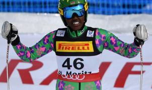 Sabrina Simader se convierte en la primera keniana que compite en unos Mundiales de esquí