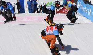 Eguibar y Terés ganan los Campeonatos de España Absolutos de Snowboardcross en Baqueira Beret