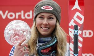 Mikaela Shiffrin gana su tercer globo de cristal en slalom