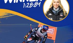 Shiffrin gana su cuarto descenso en St. Moritz y ya suma 91 victorias en la Copa del Mundo