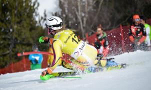 Primera jornada de la Copa de Europa de esquí alpino en Grandvalira