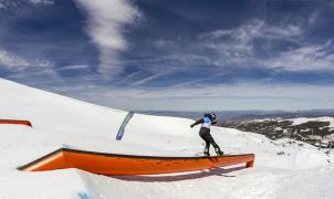 Campeonatos de España Movistar slopestyle de snowboard y esquí en Port Ainé 