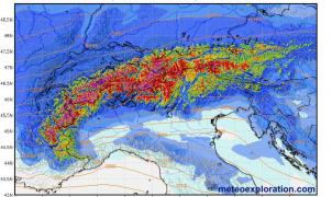 Previsión meteo Puente de Mayo: Traca final en Sierra Nevada y borrascoso en los Alpes