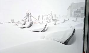 La irrupción polar en los Alpes deja récords de nieve acumulada en algunas zonas