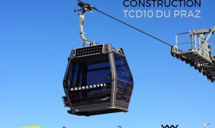 Courchevel estrenará un telecabina que servirá de entrada a la lujosa área de esquí de los Alpes