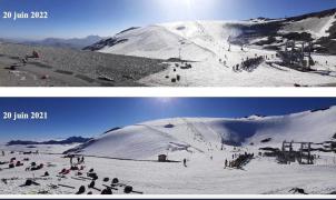 Los glaciares de los Alpes sufren y no saben si podrán cumplir su calendario de esquí de verano