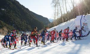 Rémi Bonnet y Tove Alexandersson, vencedores de la Vertical Race Comapedrosa Andorra 2022