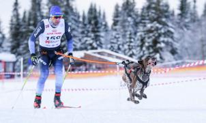 Iker Oizkoidi se proclama campeón del mundo de mushing de media distancia en trineo de 6 perros 