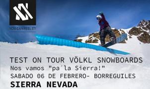 Este sábado ven al Völkl Snowboard test en Sierra Nevada