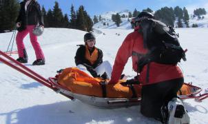 Bajar esquiando demasiado rápido puede ser delito en Francia