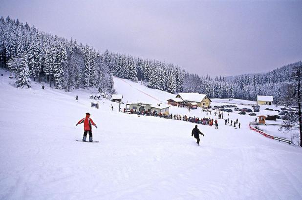 Esquiando en Aichelberglifts
