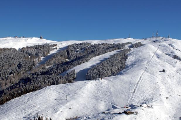 Bonita vista de Alpe del Nevegal