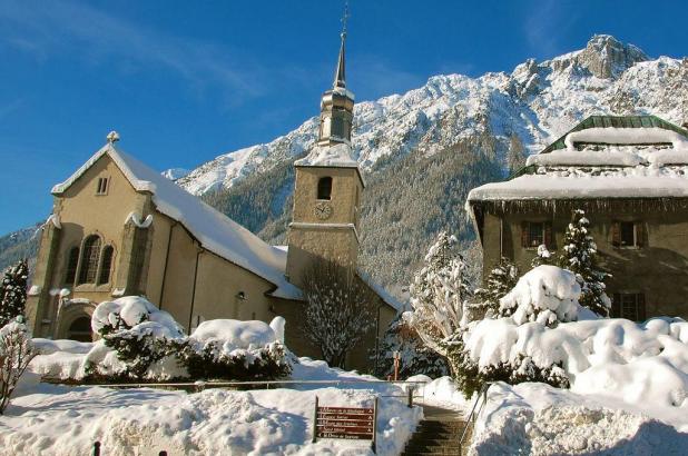 Fotografia de La iglesia de Saint Michel en Chamonix