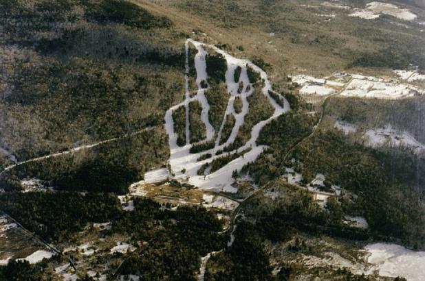 Vista aérea de Cortina Mountain