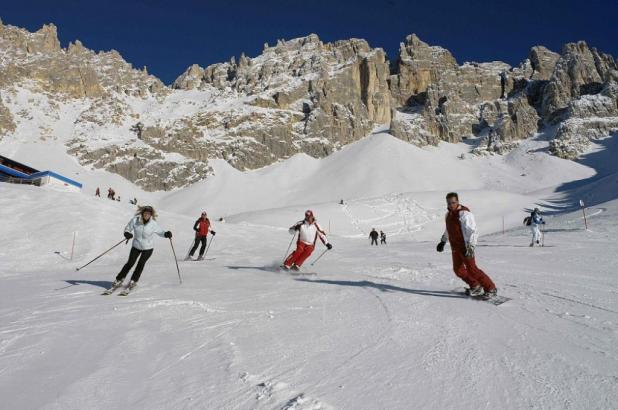 Esquí en Latemar, Val di Fiemme