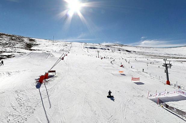 Imagen de la estación de esquí de Afriski en Lesotho