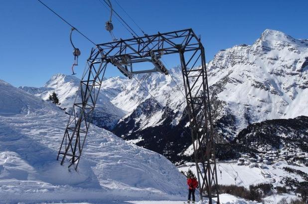 Telesquí en Maloja