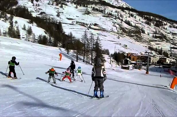 Día de esquí en Pragelato