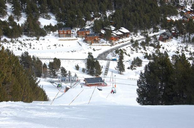 Imagen de Puigvalador después nevadas de enero 2013